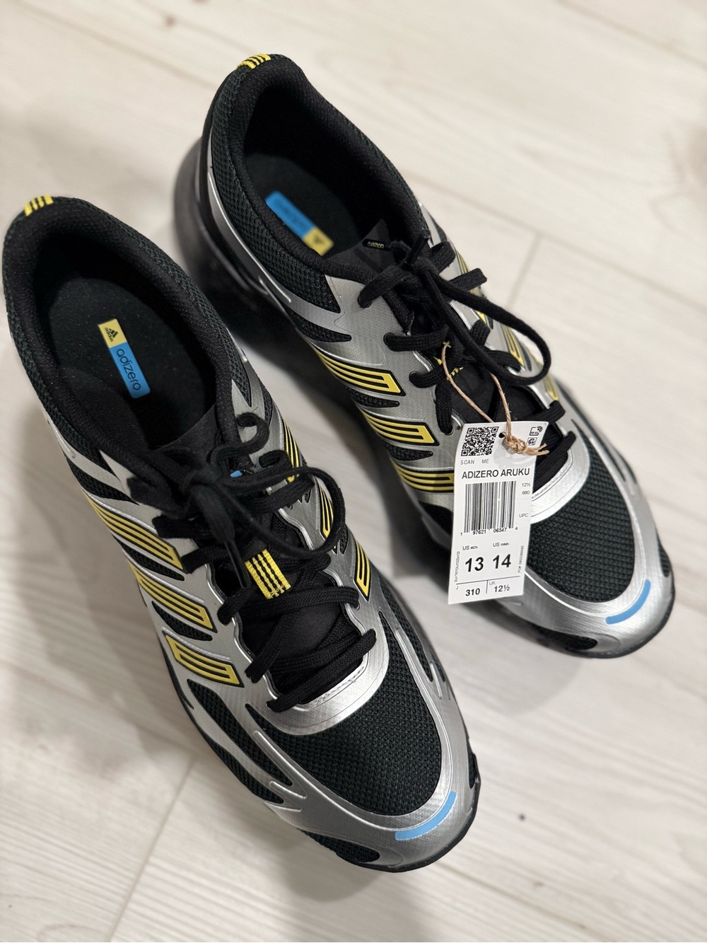 Adidas Adizero Aruku - Black/Silver/Yellow